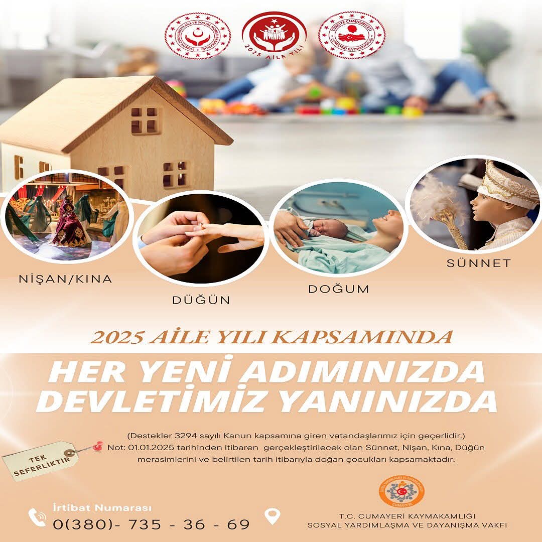 "Her Yeni Adımınızda, Devletimiz Yanınızda"
