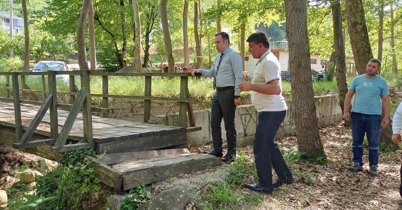 Kaymakamımız Sn. Taha Furkan SÖNMEZEL, Ordulukaradere Köyü'nde Yapılan Çalışmaları Yerinde İnceledi.
